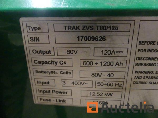 Grote foto oplader hoppecke trak zvs t80 120 agrarisch frontladers