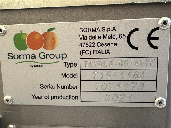 Grote foto sorma t15 116a draaitafel 150 cm agrarisch tuinbouw