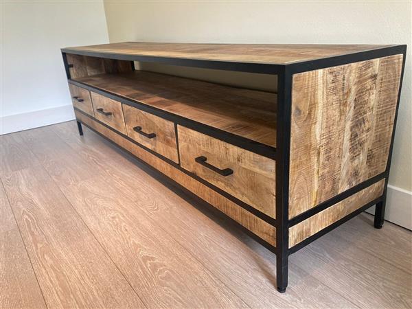 Grote foto tv meubel volendam 180x45x55 cm huis en inrichting eettafels