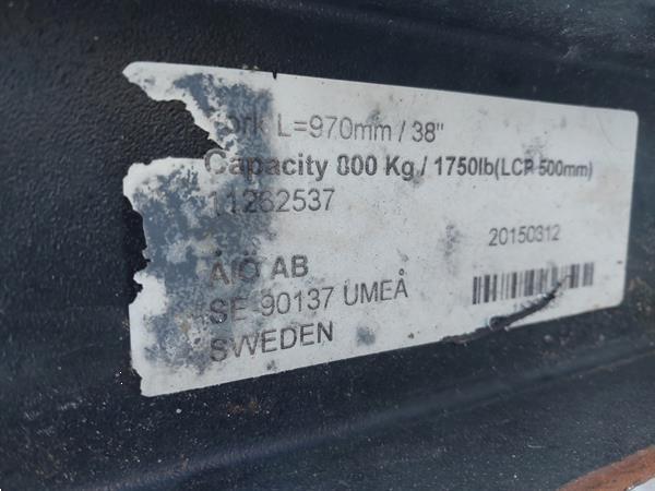 Grote foto palletvork met euro snelwissel agrarisch algemeen
