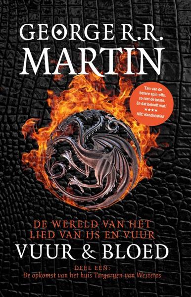 Grote foto vuur en bloed 1 de opkomst van het huis targaryen de wereld van het lied van ijs en vuur 1 boeken science fiction