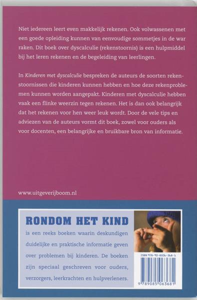 Grote foto kinderen met dyscalculie rondom het kind boeken psychologie