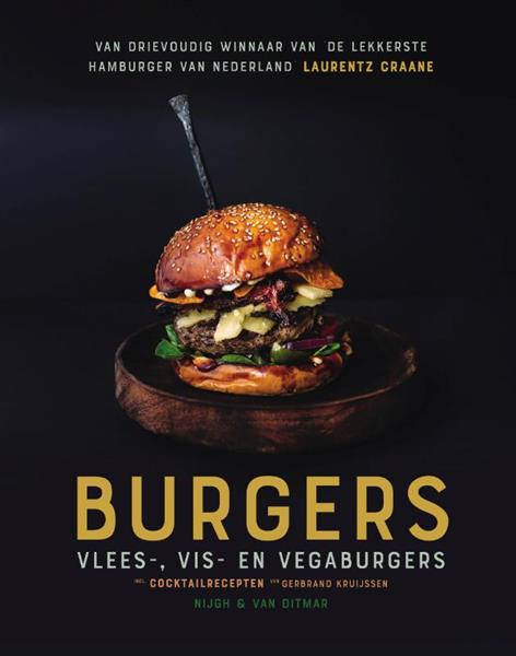 Grote foto burgers boeken kookboeken