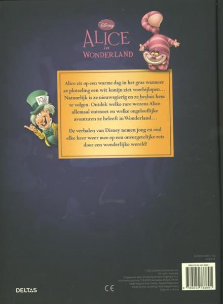 Grote foto alice in wonderland walt disney boeken jeugd 13 jaar en ouder