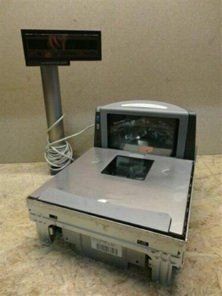 Grote foto psc datalogic magellan 8400 table scanner with bizerba scale 12kg display computers en software scanners