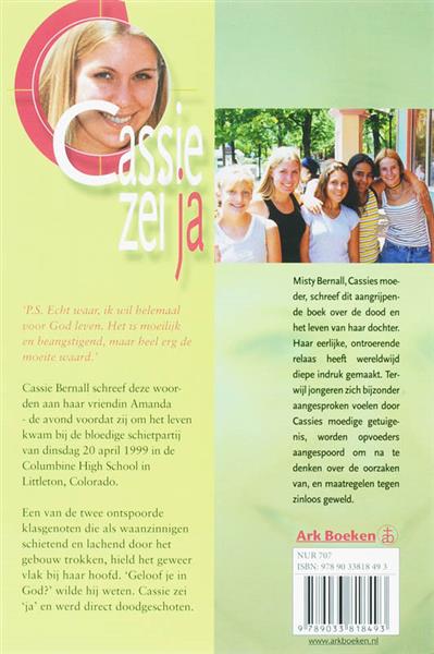 Grote foto cassie zei ja boeken overige boeken