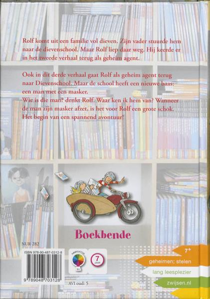 Grote foto terug naar dievenschool boekbende boeken jeugd 13 jaar en ouder
