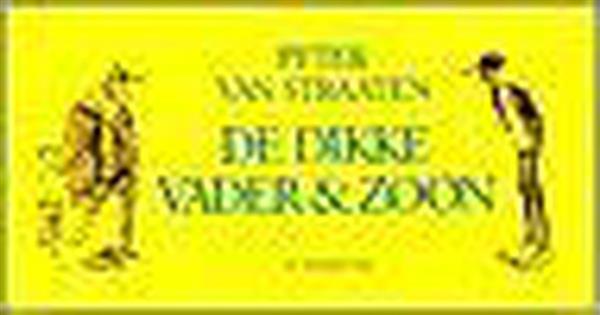 Grote foto de dikke vader en zoon boeken stripboeken