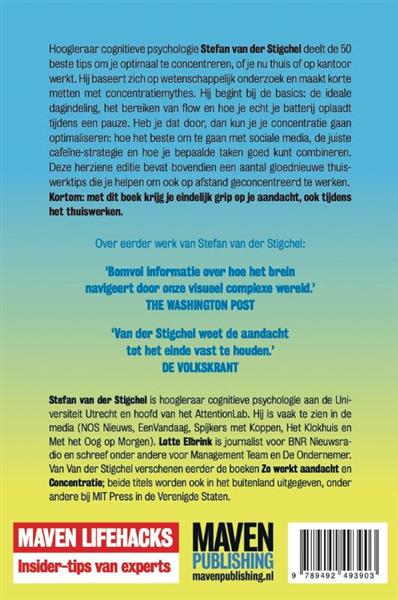 Grote foto grip op je aandacht boeken psychologie