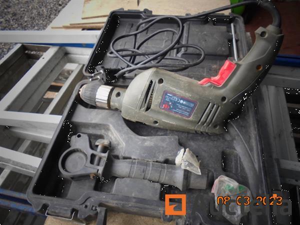 Grote foto boor met snoer doe het zelf en verbouw gereedschappen en machines