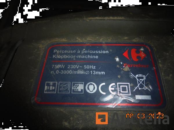 Grote foto boor met snoer doe het zelf en verbouw gereedschappen en machines