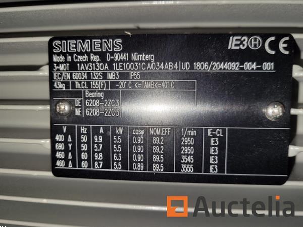 Grote foto siemens 1av3130a motor 5 5 kw doe het zelf en verbouw onderdelen en accessoires
