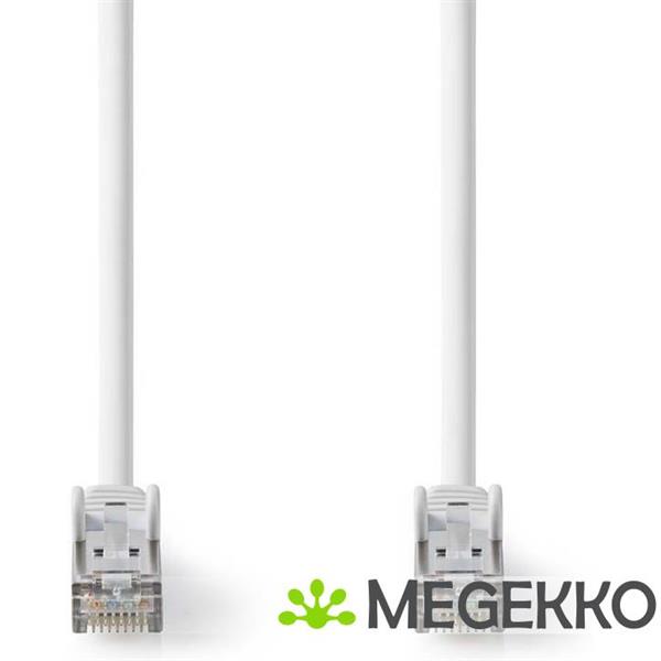 Grote foto cat 8.1 netwerkkabel s ftp rj45 male rj45 male 20.0 m rond lszh wit label computers en software netwerkkaarten routers en switches