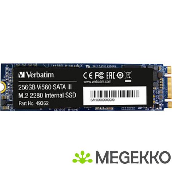 Grote foto verbatim vi560 s3 256gb m.2 ssd computers en software overige computers en software