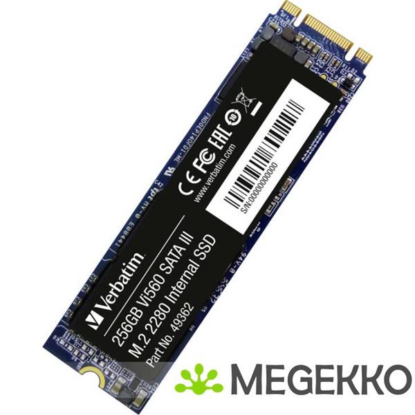 Grote foto verbatim vi560 s3 256gb m.2 ssd computers en software overige computers en software