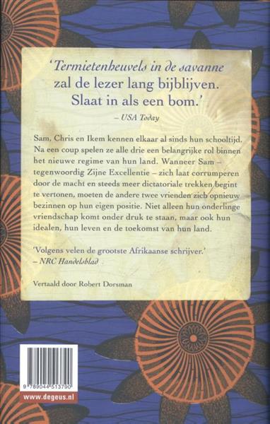 Grote foto termietenheuvels in de savanne boeken overige boeken