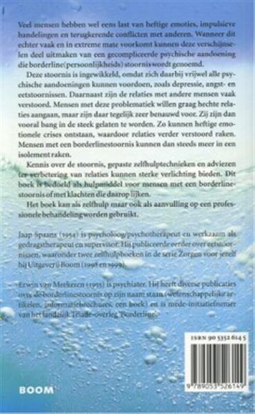 Grote foto borderline hulpboek boeken psychologie