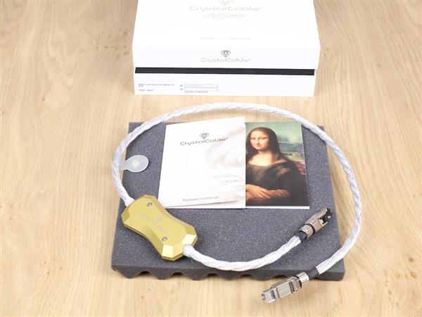 Grote foto crystal cable art series da vinci network highend audio rj e ethernet cable 1 0 metre new audio tv en foto onderdelen en accessoires