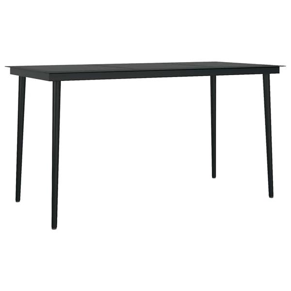 Grote foto vidaxl 5 delige tuinset met kussens poly rattan glas bruin tuin en terras tuinmeubelen
