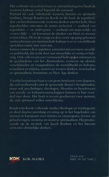 Grote foto voorbij het patriarchaat boeken overige boeken