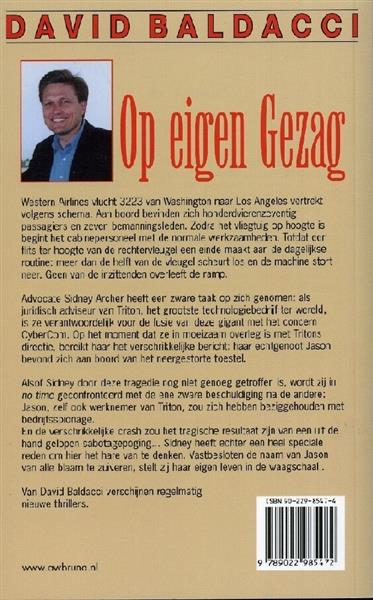 Grote foto op eigen gezag boeken thrillers
