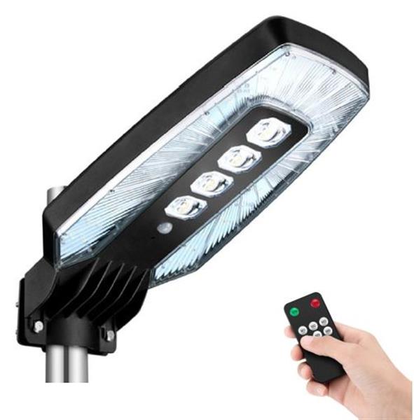Grote foto maxilux led solar lantaarnpaal armatuur afstandsbediening 25w 3100 lumen zakelijke goederen overige zakelijke goederen