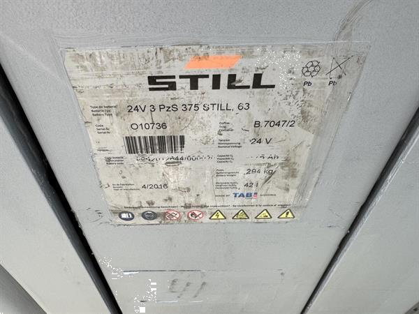 Grote foto vs 22146 elektrische triplex stapelaar still initiele lift 5316mm doe het zelf en verbouw hefwerktuigen