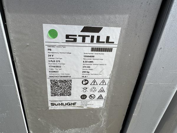 Grote foto vs 22147 elektrische triplex stapelaar still initiele lift 5316mm doe het zelf en verbouw hefwerktuigen