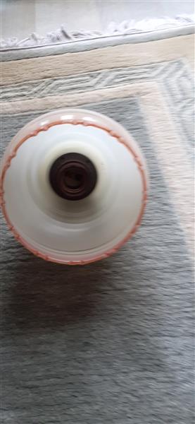 Grote foto glazen lamp voor 1940 antiek en kunst lampen