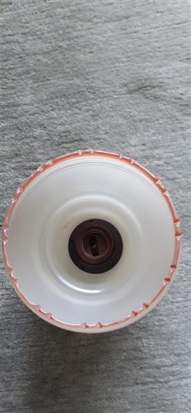 Grote foto glazen lamp voor 1940 antiek en kunst lampen