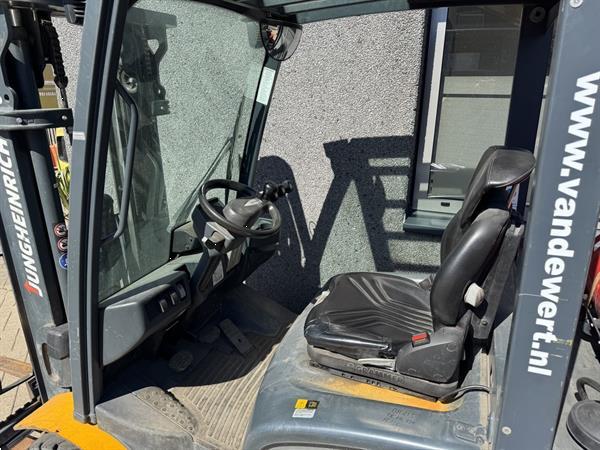 Grote foto jungheinrich tfg 425 triplo 430 freelift sideshift lpg 2014 agrarisch heftrucks