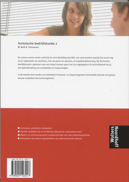 Grote foto technische bedrijfskunde 2 boeken overige boeken