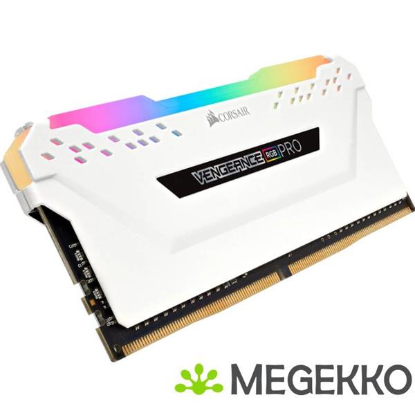 Grote foto corsair ddr4 vengeance rgb pro 2x8gb 3600 white computers en software overige computers en software