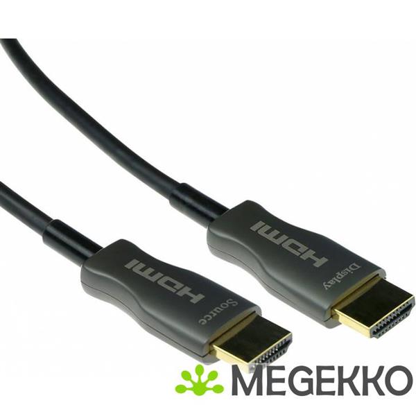 Grote foto act 15 meter hdmi premium 8k active optical cable v2.1 hdmi a male hdmi a male computers en software overige computers en software