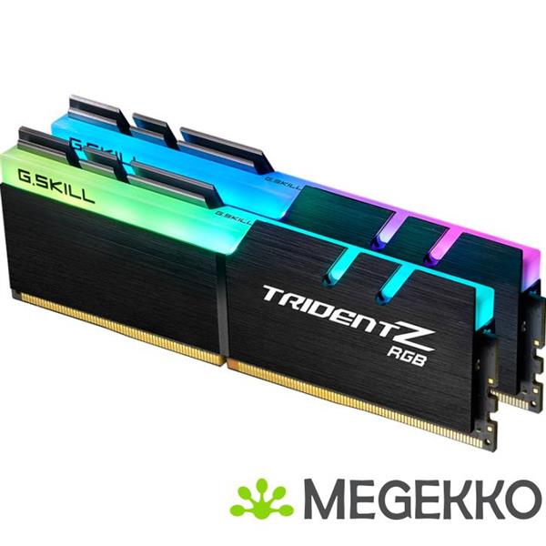 Grote foto g.skill ddr4 trident z 2x16gb 3600mhz rgb f4 3600c16d 32gtzrc computers en software harde schijven