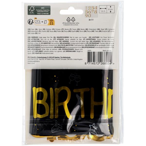 Grote foto sjerp it my xx birthday foil verzamelen overige verzamelingen