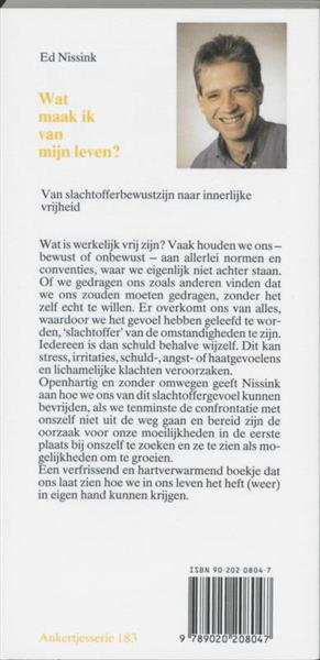 Grote foto wat maak ik van mijn leven ankertjes 183 boeken psychologie