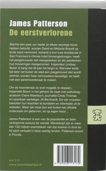 Grote foto de eerstverlorene women murder club serie 1 boeken overige boeken