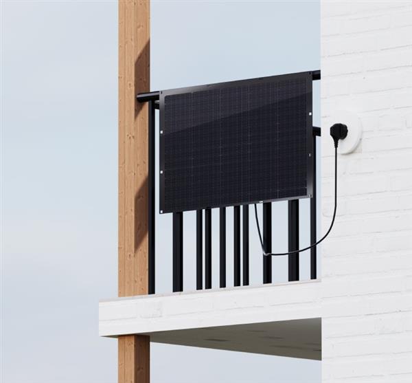 Grote foto zonnepaneelset balkon doe het zelf 400 w computers en software overige computers en software