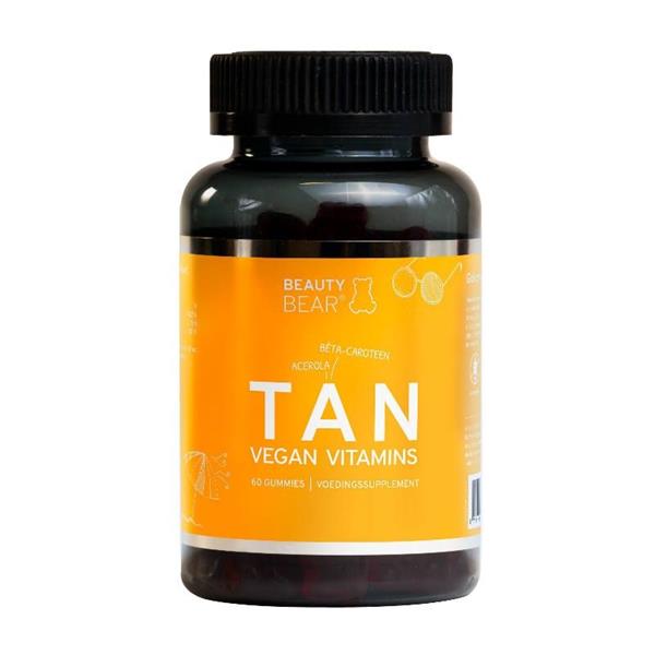 Grote foto beauty bear tan vitamines 60 gummies kleding dames sieraden