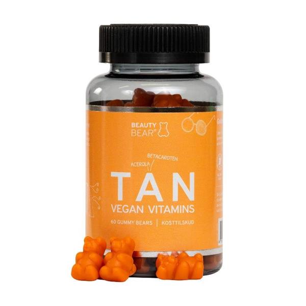 Grote foto beauty bear tan vitamines 60 gummies kleding dames sieraden