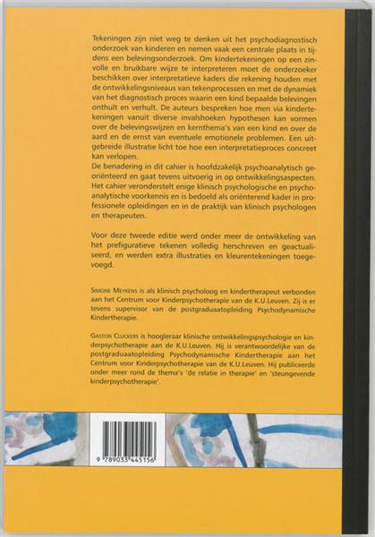 Grote foto kindertekeningen cahier van het centrum voor kinderpschychotherapie ku leuven boeken psychologie