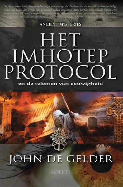 Grote foto het imhotep protocol boeken literatuur