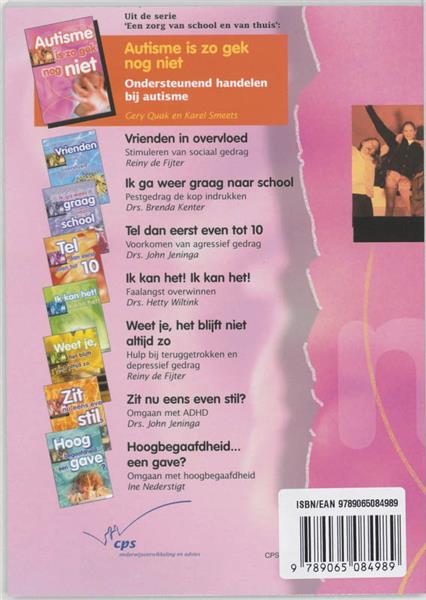 Grote foto autisme is zo gek nog niet een zorg voor school en thuis boeken overige boeken