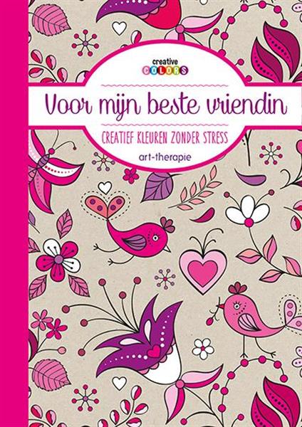 Grote foto voor mijn allerbeste vriendin creative colors boeken hobby en vrije tijd