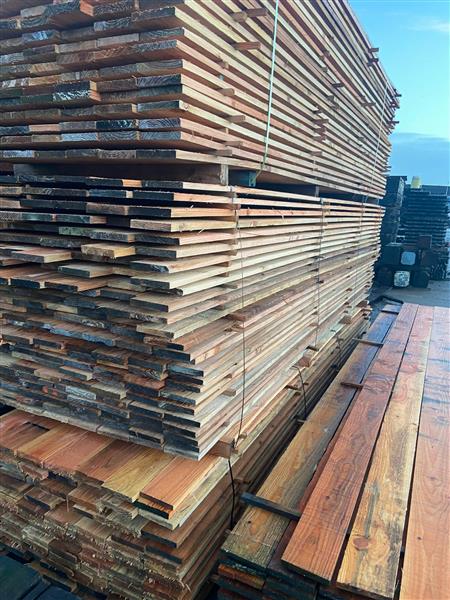 Grote foto aanbieding 2x15 cm x 300 cm lengte douglas fijn bezaagd doe het zelf en verbouw hout en planken