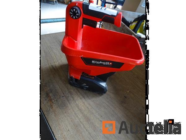 Grote foto einhell ge us 18 li solo universele strooier doe het zelf en verbouw gereedschappen en machines