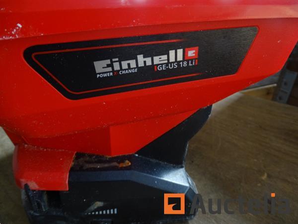 Grote foto einhell ge us 18 li solo universele strooier doe het zelf en verbouw gereedschappen en machines