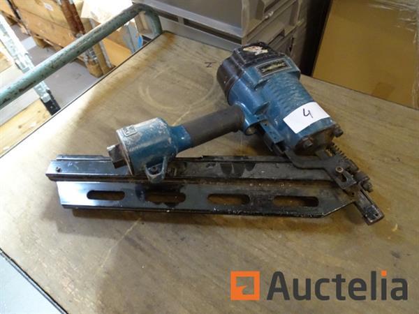 Grote foto silverline 90 mm spijkermachine met luchtframe 10 12 gauge doe het zelf en verbouw gereedschappen en machines