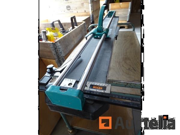Grote foto professionele tegelsnijder 120 cm porselein keramiek van infrarood vevor doe het zelf en verbouw gereedschappen en machines